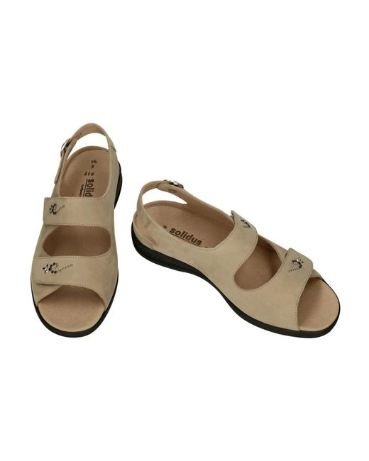 SOLIDUS Brown Lia Sandal