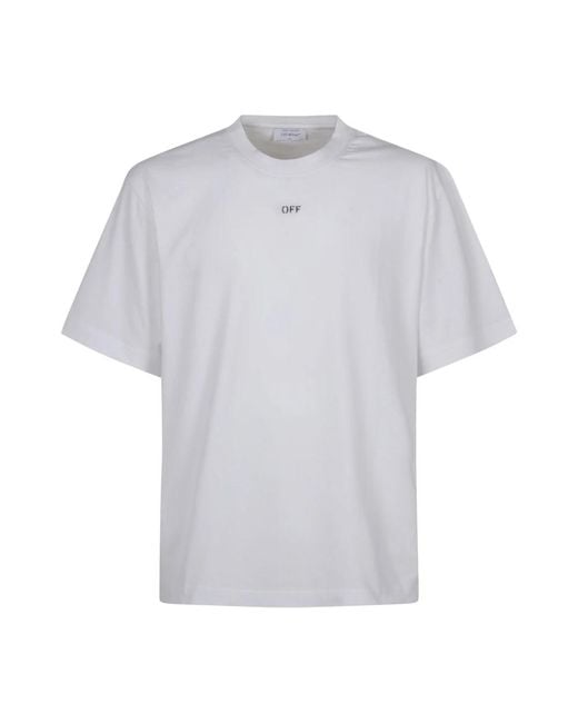 T-Shirts di Off-White c/o Virgil Abloh in Gray da Uomo