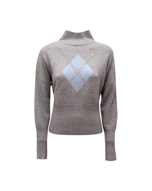 Turtlenecks Max Mara de color Gray
