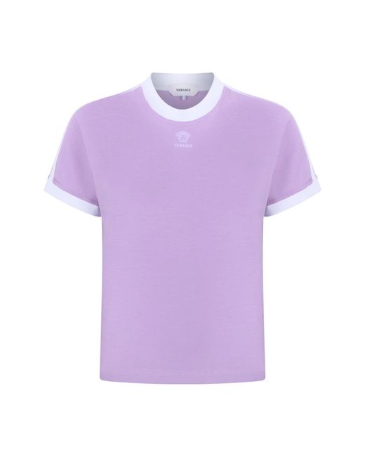 T-Shirts Versace de color Purple