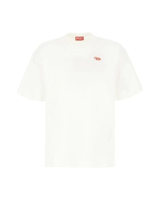 T-Shirts di DIESEL in White da Uomo