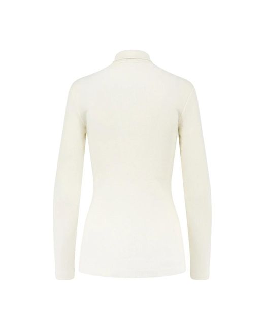 Max Mara White Turtlenecks
