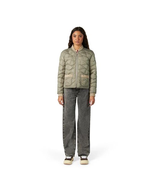 Philippe Model Green Winter Jackets