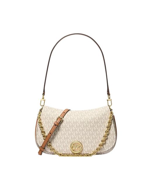 Michael Kors Natural Shoulder Bags
