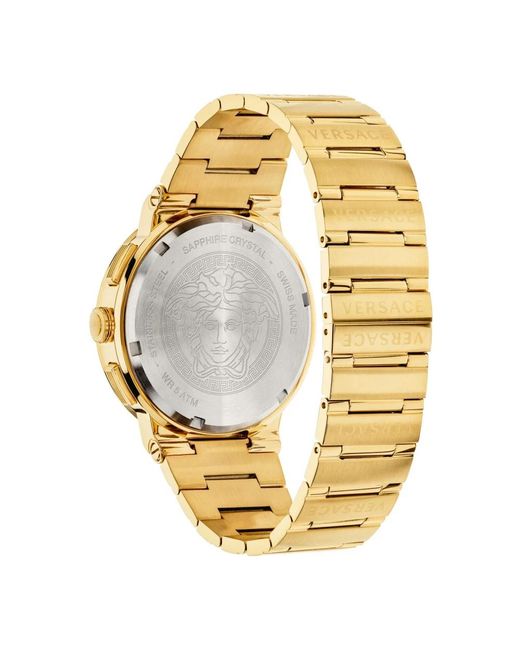 Versace Metallic Watches for men