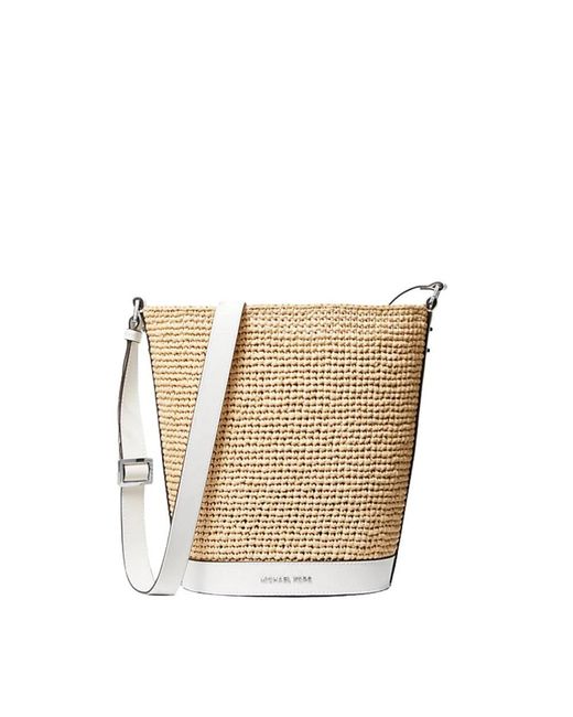Michael Kors White Cross Body Bags