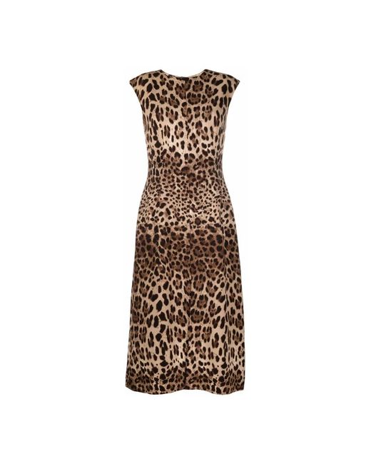 Dolce & Gabbana Natural Midi Dresses