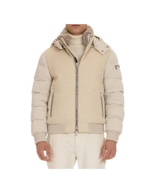 Moorer Natural Down Jackets for men