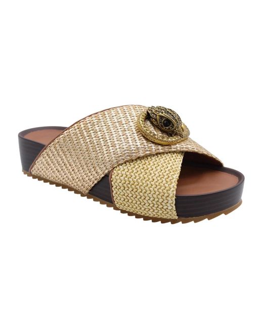 Kurt Geiger Sliders in het Brown