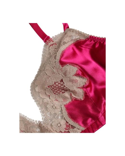 Dolce & Gabbana Red Bras