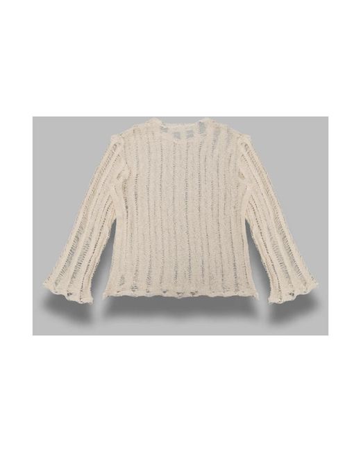 Séfr Natural Round-Neck Knitwear for men