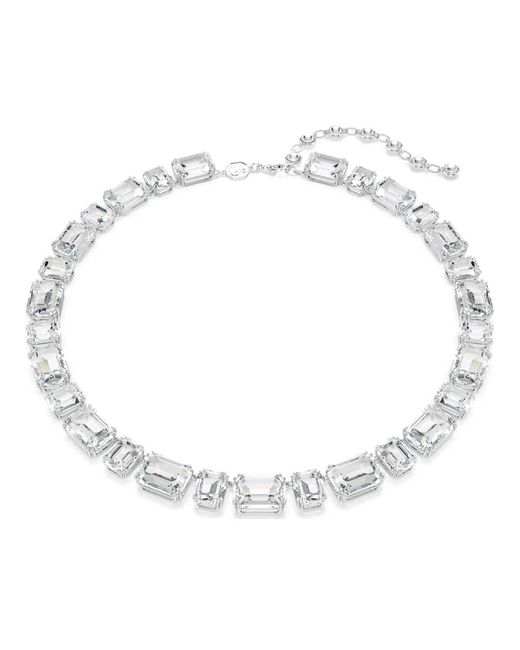 Collana millenia di Swarovski in Metallic