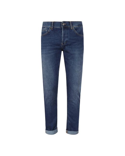 Dondup Blue Slim Fit Jeans for men