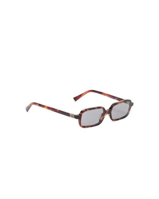 Miu Miu Brown Sunglasses