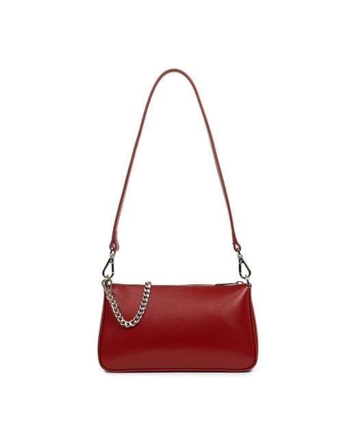 Lancaster Red Shoulder Bags