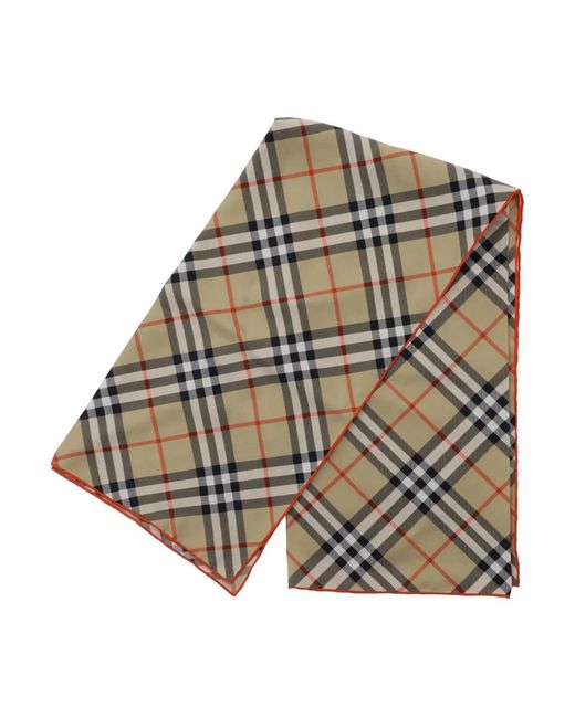 Burberry Gray Winter scarves