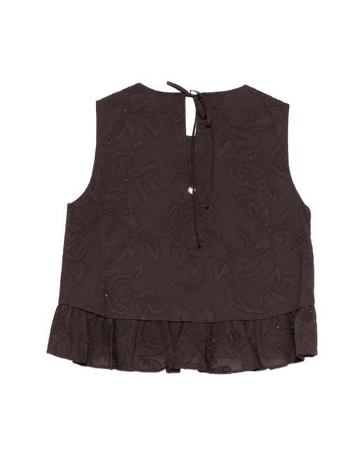 Liu Jo Brown Blouses