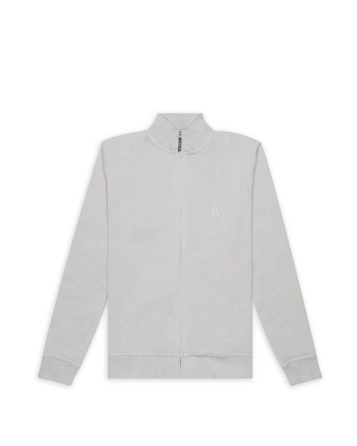 Aspact Hoodies & Sweatvesten ,Grijs ,Bras Vest in het White voor heren
