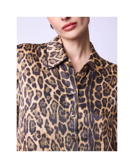 Berenice Overhemden ,Veelkleurig ,Claidy Shirt in het Brown