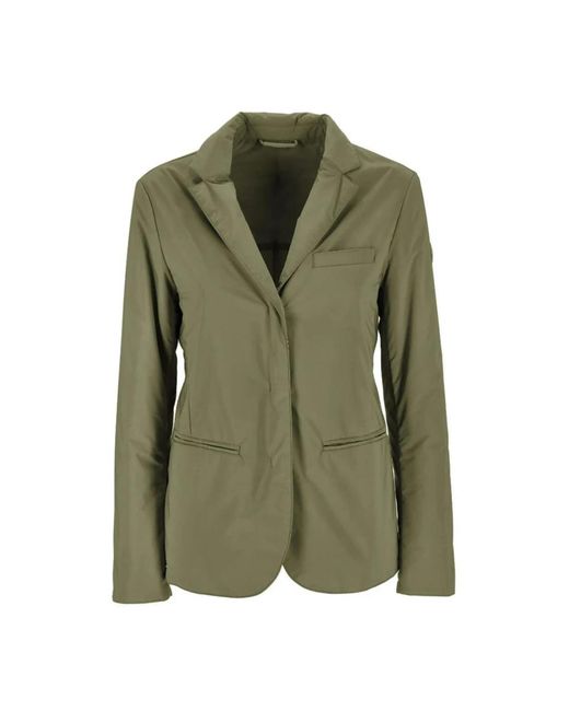 People Of Shibuya Green Grüne wasserabweisende jacke mit druckknopf