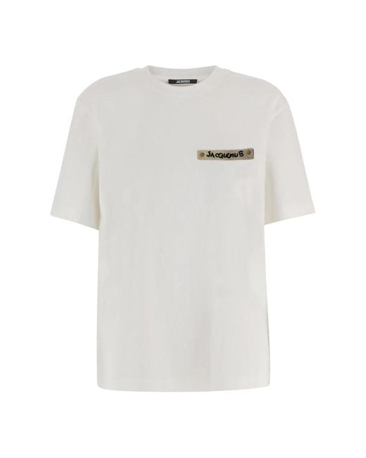 Jacquemus White T-Shirts for men