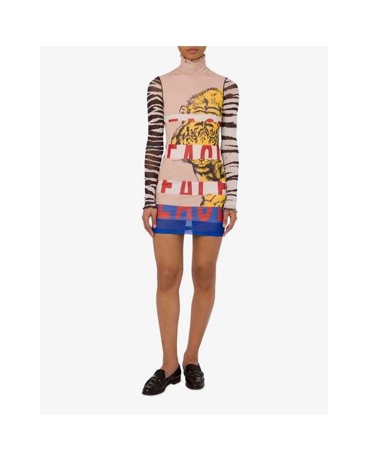 Moschino Blue Short Dresses