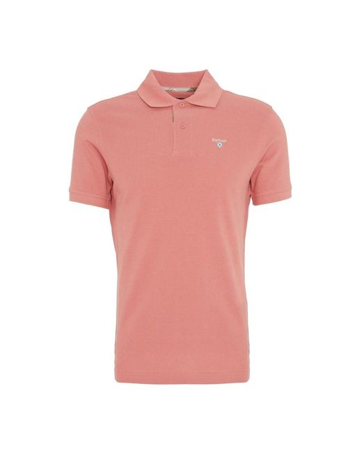 Barbour Pink Polo Shirts for men