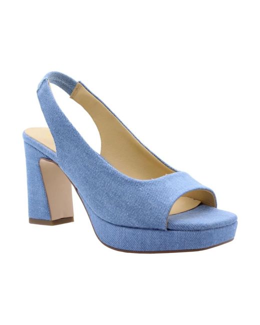 CTWLK Blue High Heel Sandals