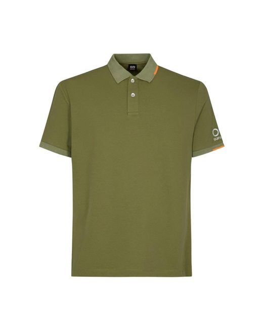 Polo Shirts Suns de hombre de color Green