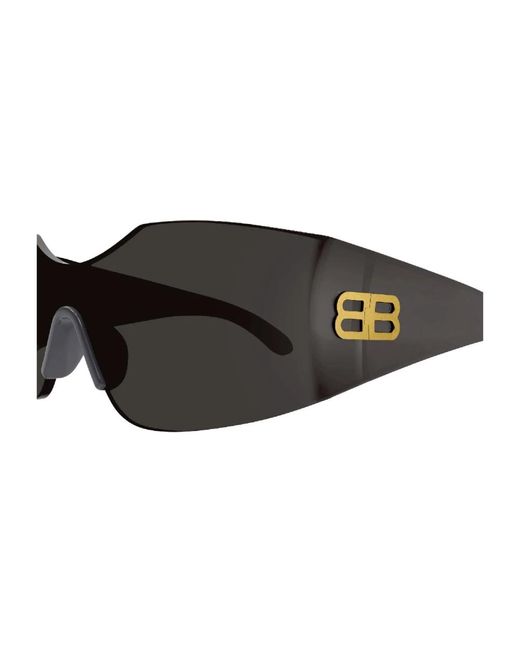 Balenciaga Black Stylische sonnenbrille - innovation und exklusivität