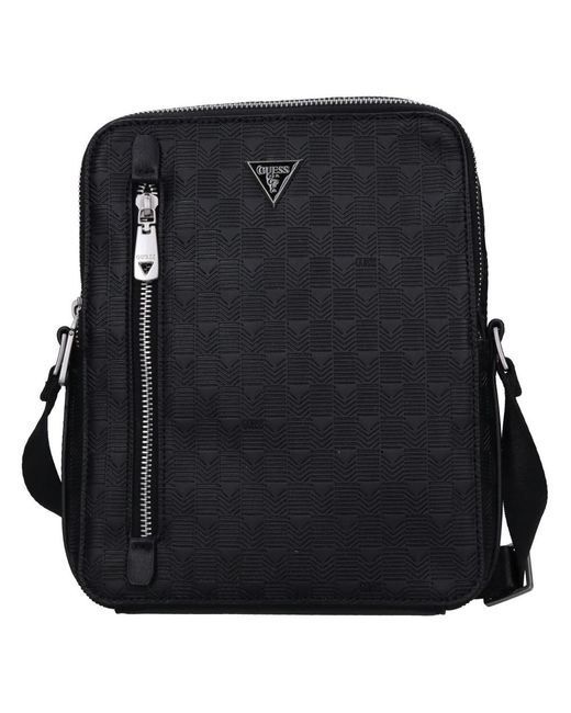 Guess Black Cross Body Messenger for men