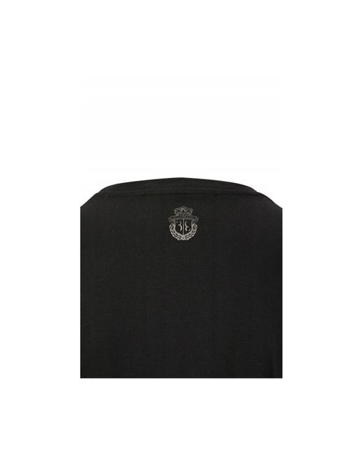 Billionaire Schwarzes t-shirt mit logo-druck in Black für Herren