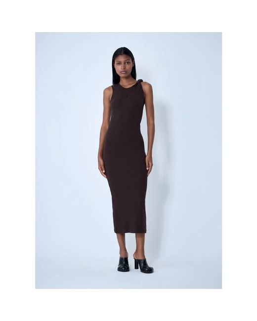 Midi Dresses J.W. Anderson de color Red