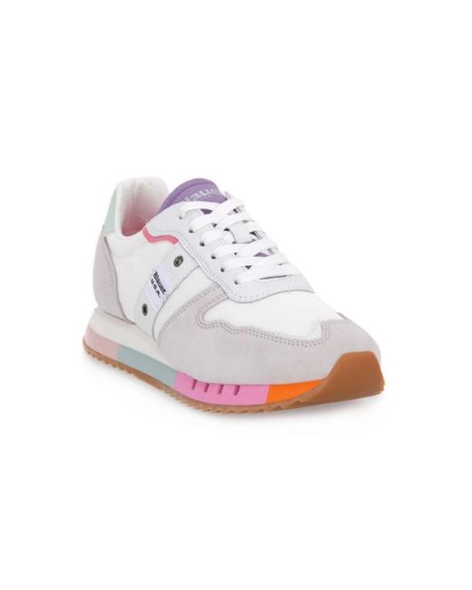 Blauer White Sneakers