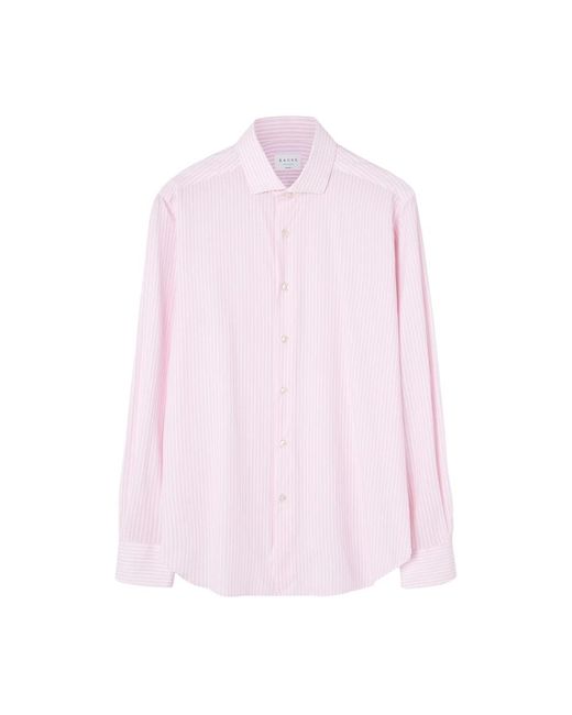 Xacus Casual Shirts in het Pink voor heren