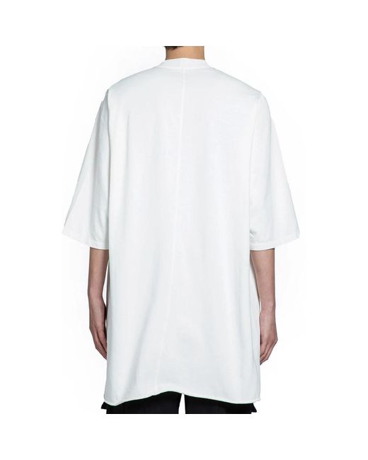 Rick Owens White T-Shirts for men
