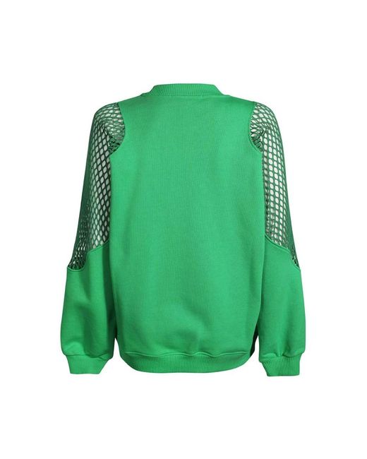 MSGM Green Sweatshirts