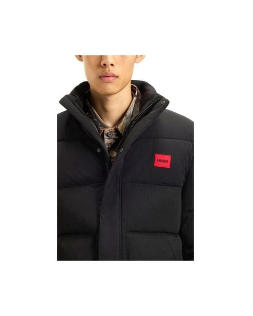 Winter Jackets HUGO pour homme en coloris Black