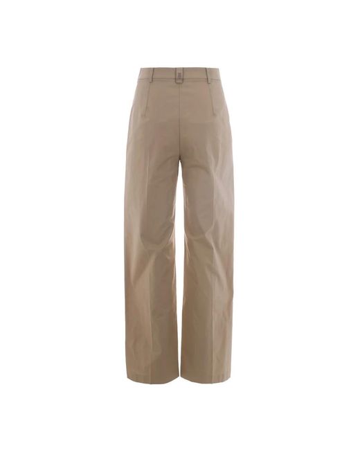 Patrizia Pepe Natural Wide Trousers