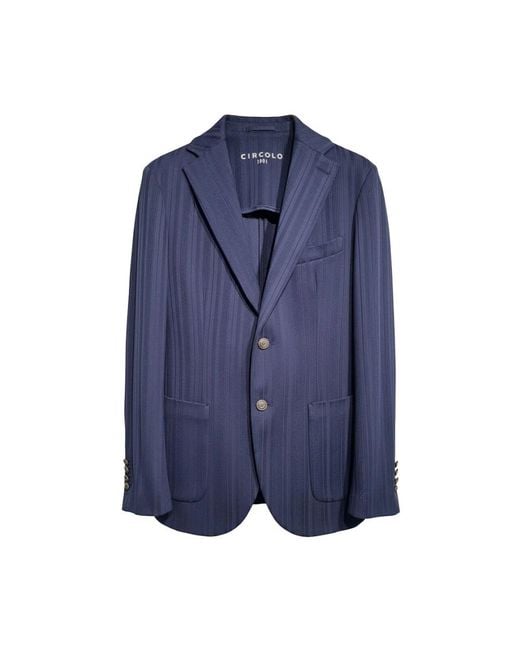 Circolo 1901 Blue Blazers for men