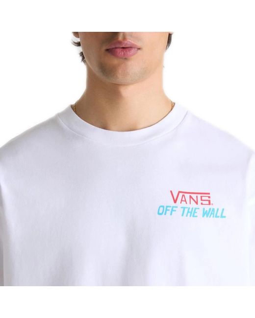 Vans A Good Pair Loose Ss in het White voor heren