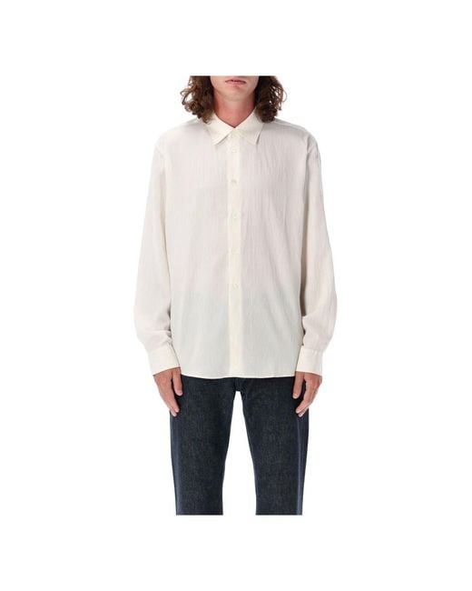 Our Legacy White Casual Shirts for men