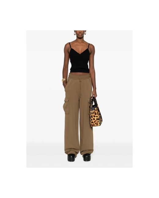 Dries Van Noten Black Sleeveless Tops