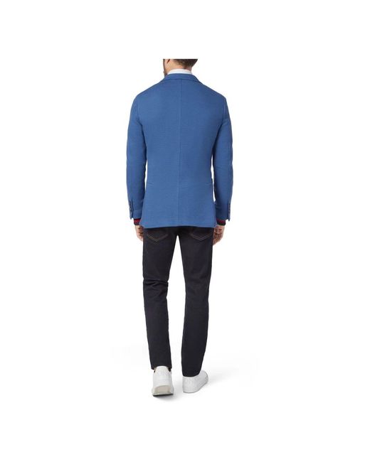 Billionaire Blazer Crest in het Blue voor heren