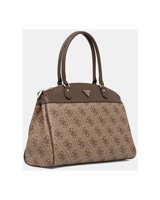 Guess Berta Tote in het Brown