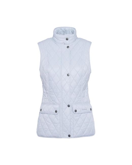 Barbour Jassen ,Blauw ,Lichtblauw Mouwloos Jack Voor Vrouwen in het Blue