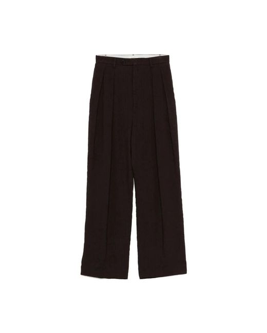 Barena Black Wide Trousers