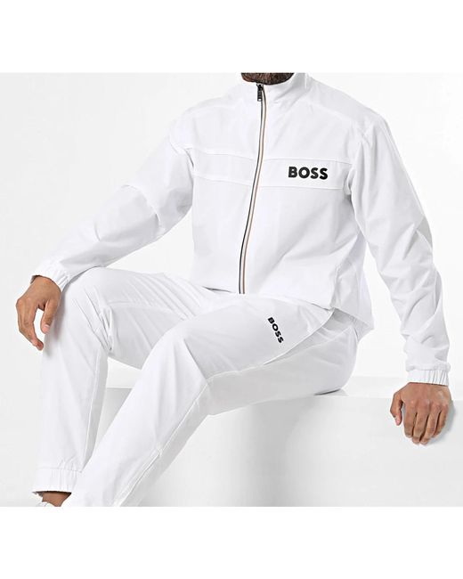 Training Sets Boss de hombre de color White