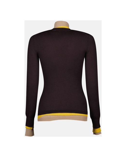 Fendi Black Turtlenecks