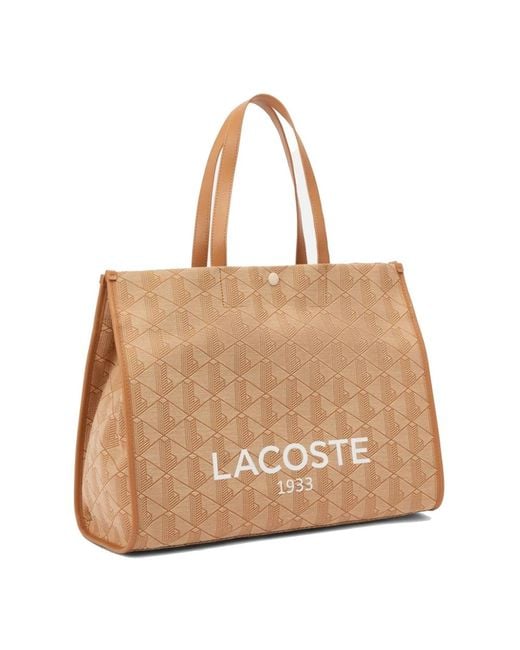 Lacoste Tote Bags in het Natural
